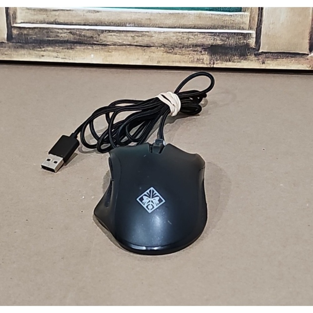 HP OMEN Wired USB Gaming Reactor Mouse - Black